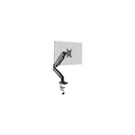 Bras pour moniteur de bureau à écran unique - Noir Compatible avec écran jusqu’à 32’’ Fixation pour support de bureau /