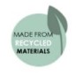 Eco-Trendy top loading laptop case Made from 62% recycled materials (r-PET & PET) Compact and ultra lightweight design