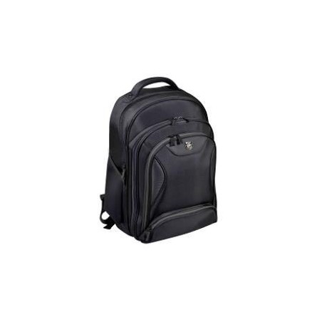Sac à dos d'affaires Poche avant avec organisateur / poche latérale Poche secrète / Housse de pluie intégrée / dos ergon