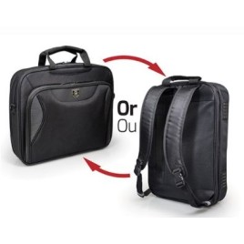 Étui convertible pour ordinateur portable et dos Format convertible : sac à dos ou valise Compartiment rembourré pour