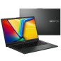 ASUS E1404FA-EB701W 14" FHD AVEC NUMPAD - Ultra Compact et Léger - Couleur Noir mélangé AVEC NUMPAD - 14" FHD 1920 x 1