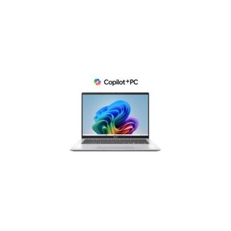 ASUS X1407QA-LY066W 14" FHD Clavier Rétroéclairé / Sac + Souris - PORTABLE AI - Couleur Argent froid - 14.0" WUXGA (192