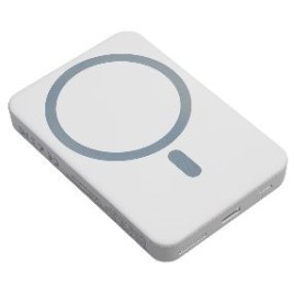 POWERBANK MAGNÉTIQUE 5K mAh - COMPATIBLE APPLE MAGSAFE - 1* Connecteur USB-C pour charger tout autre appareil Compati