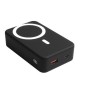 POWERBANK MAGNETIQUE 20K mAh - COMPATIBLE APPLE MAGSAFE Connecteurs USB-C/USB-A Support et affichage numérique