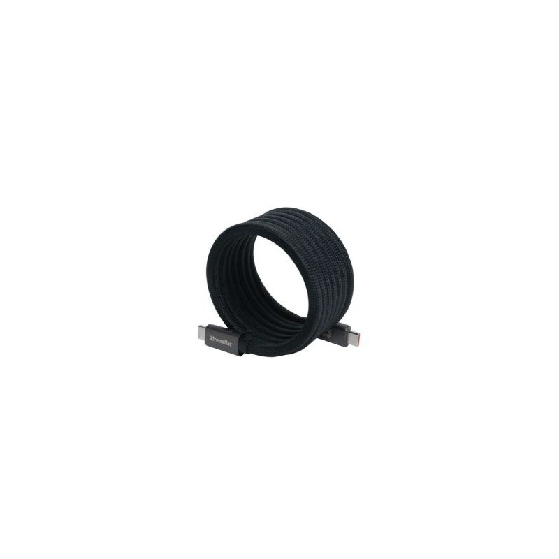 X-MAGNET PLUS - CÂBLE MAGNÉTIQUE USB-C MACBOOK - USB 4 - 240W - 1,5M Longueur : 1,5 mètre Version USB : 4.0 Puissance :