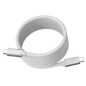 X-MAGNET - CÂBLE MAGNÉTIQUE USB-C iPHONE - USB 2 - 60W - 2M Longueur : 2 mètres Version USB : 2.0 Puissance : Jusqu’à 60