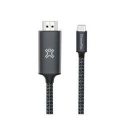 TYPE-C TO HDMI CABLE - 2M LONG Transmission parfaite d’images, de photos ou de présentations, grâce à la 4K / 60 Hz.