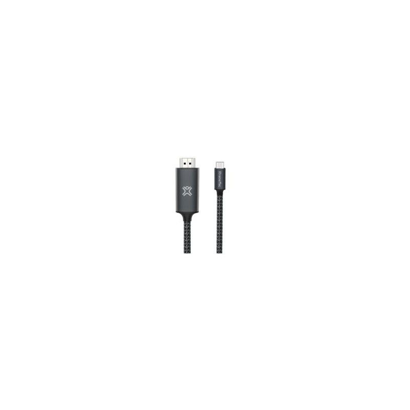 TYPE-C TO HDMI CABLE - 2M LONG Transmission parfaite d’images, de photos ou de présentations, grâce à la 4K / 60 Hz.