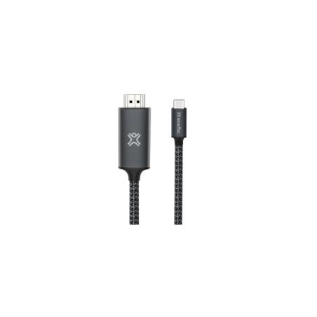 TYPE-C TO HDMI CABLE - 2M LONG Transmission parfaite d’images, de photos ou de présentations, grâce à la 4K / 60 Hz.