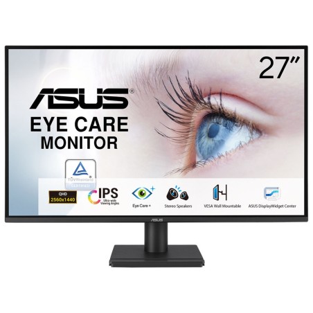 Moniteur ASUS VA27AQ 27" QHD IPS 75Hz