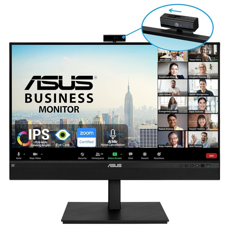 Moniteur ASUS BE27ACSBK 27" QHD WLED/IPS 60Hz
