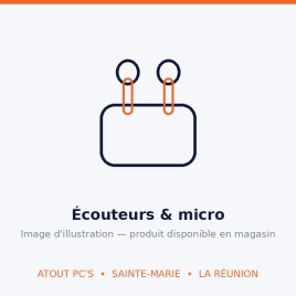 BLACKVIEW Fitbuds H1 Casque pliable s/fil | Atout PC's Réunion