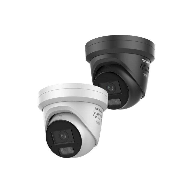 Hikvision Caméra IP Turret 12 MP ColorVu Smart Hybrid Light, AcuSense, dissuasion active, audio bidi., 2,8 mm IP67