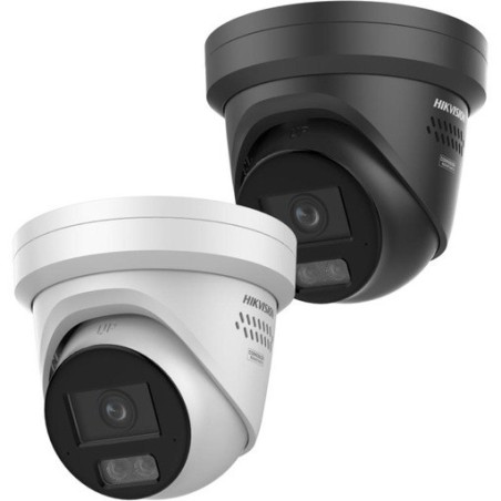 Hikvision Caméra IP Turret 12 MP ColorVu Smart Hybrid Light, AcuSense, dissuasion active, audio bidi., 2,8 mm IP67