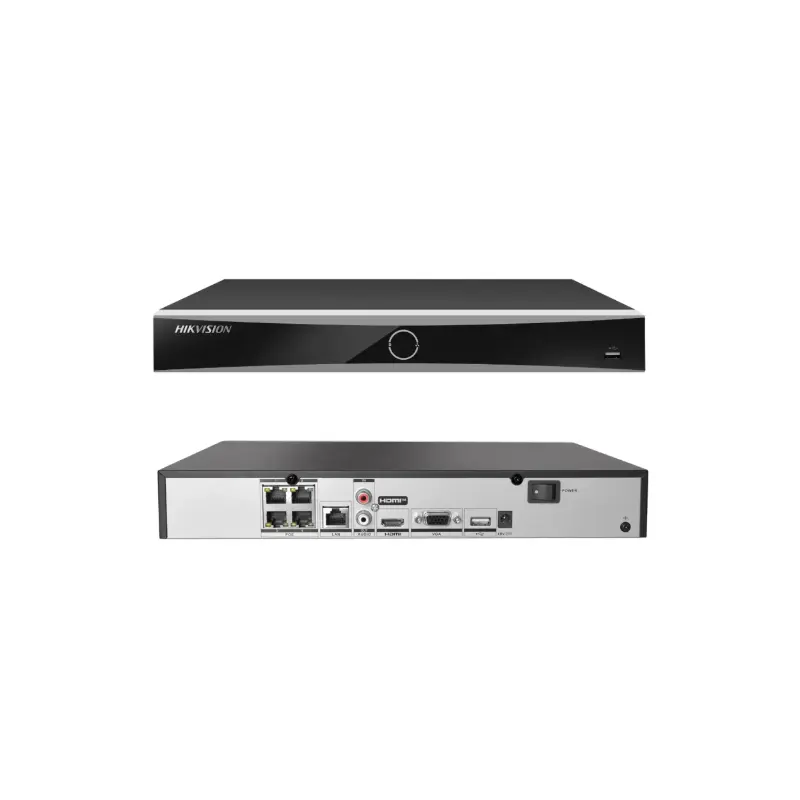 Hikvision DS-7604NXI-K1/4P - Enregistreur vidéo réseau 4 canaux 12MP AcuSense Po