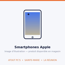 Apple iPhone 17e 256GB Black DE | Atout PC's Réunion