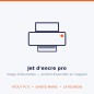 IMPRIM. CANON BX110 5,5-9ppm Jet d'encre +Batterie USB/WiFi