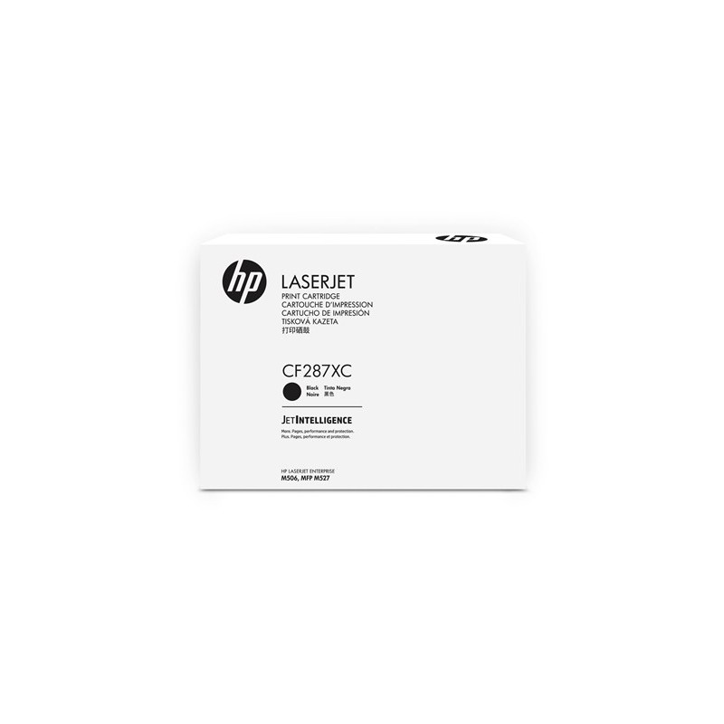 HP 87X - MPS Cartouche Toner Noire - 18 000 pages - M52** - M506**