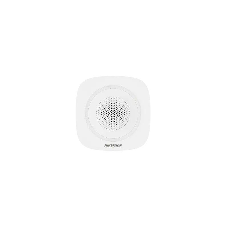 Hikvision Sirène intérieure sans fil AX PRO, 868 MHz, LED/buzzer configurable