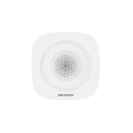 Hikvision Sirène intérieure sans fil AX PRO, 868 MHz, LED/buzzer configurable