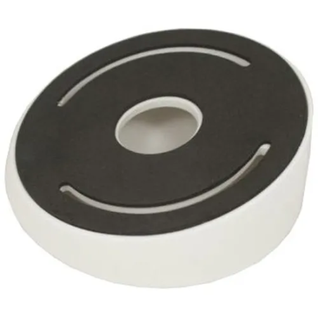 Hikvision Support plafond incliné +15° pour dôme/turret, Ø111 mm blanc