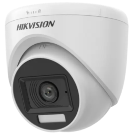 Hikvision DS-2CE76D0T-LPFS (2.8 mm) - Turret 2 MP Smart Hybrid Light Audio 4 en 1