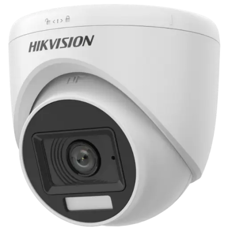 Hikvision DS-2CE76D0T-LPFS (2.8 mm) - Turret 2 MP Smart Hybrid Light Audio 4 en 1