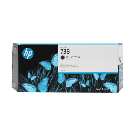 / CRT HP 738 300-ml Black DesignJet Ink Cartridg | Atout PC's Reunion