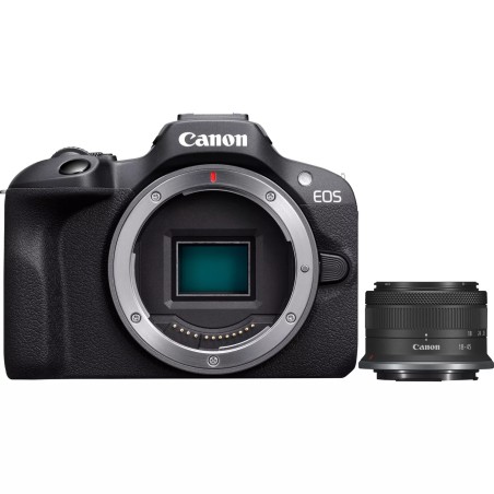 CANON EOS R100 Kit RF-S 18-45mm IS STM +sacoche  | Atout PC's Reunion
