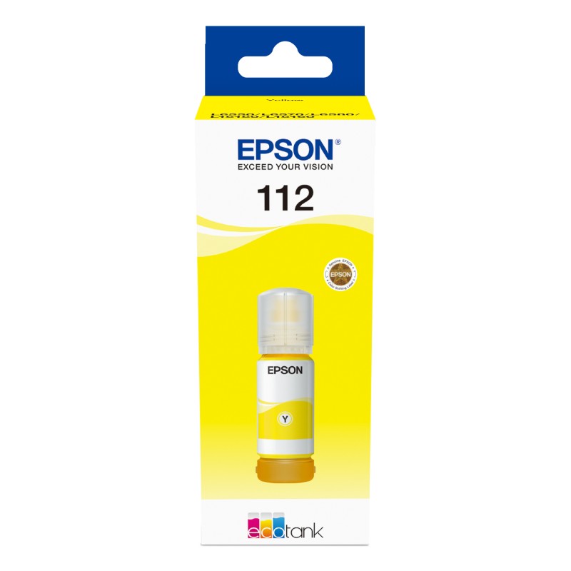 EPSON Cartouche 112 EcoTank Pigment Yellow ink bottle ECOTANK L15150