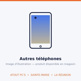 Binom FX1 4G Téléphone fixe +SOS/BTH/HP Intégré | Atout PC's Reunion