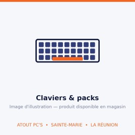 MOBILIS Universal Bluetooth KBD Clavier FR BTO u | Atout PC's Reunion