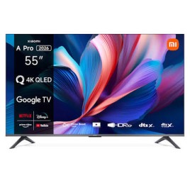 TV QLED 55 (138cm) XIAOMI Q1E 4K UHD Android TV  | Atout PC's Reunion