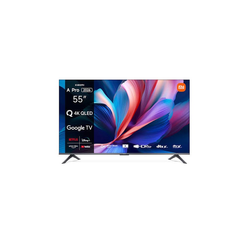 TV QLED 55 (138cm) XIAOMI Q1E 4K UHD Android TV 10 WiFi/BTO HDR10+