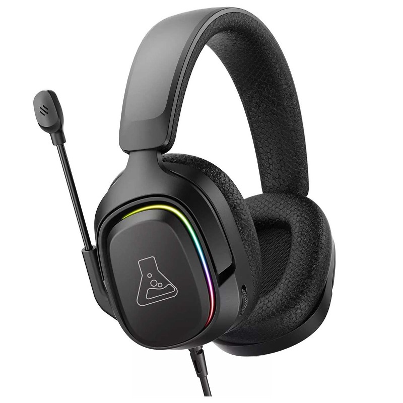 BLUESTORK KORP MERCURY Casque Gaming Filaire RGB Retractable M Black