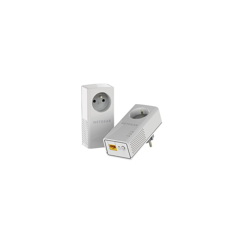 NETGEAR PLP1000-100FRS Prises CPL PowerLine 1000Mb/s (Kit x2)