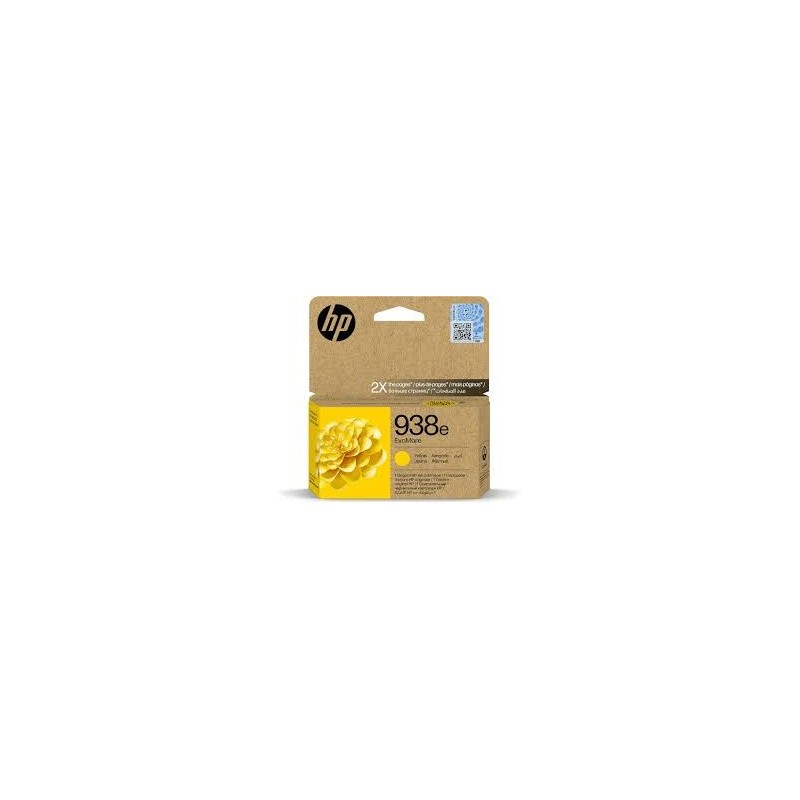 HP 938e Cartouche d’encre Jaune XL EvoMore - 1 650 pages