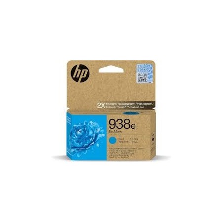 HP 938e Cartouche d’encre Cyan XL EvoMore - 1 65 | Atout PC's Reunion