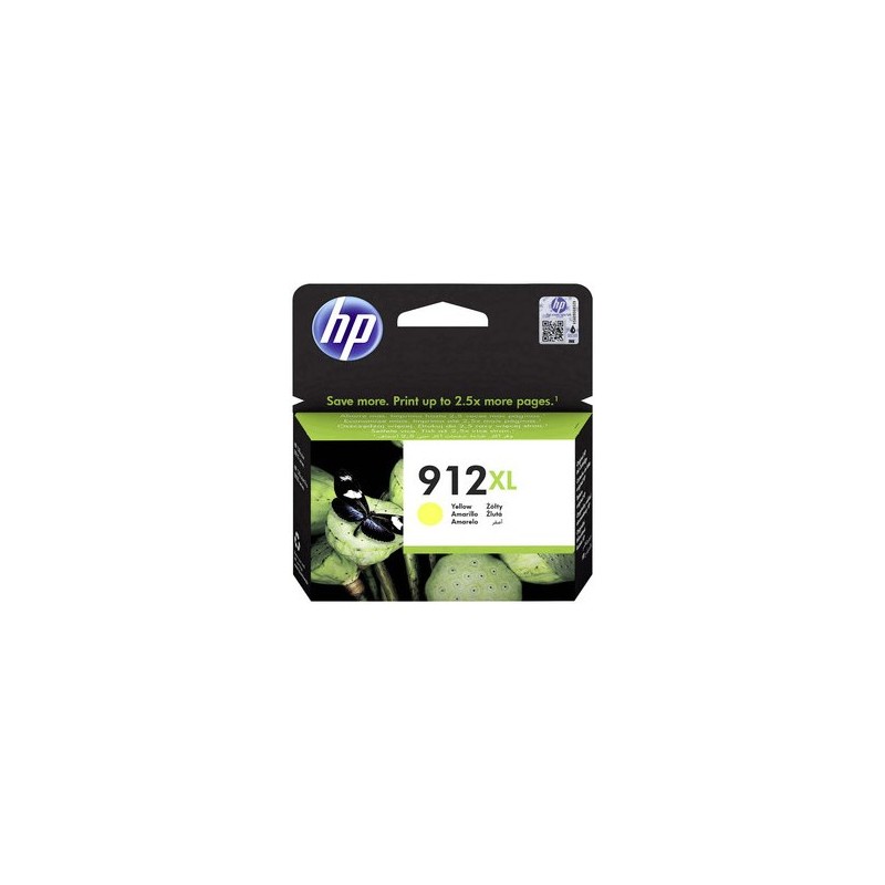 CRT HP 912XL Jaune - 700 pages - (MC 60)