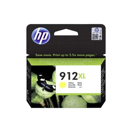 CRT HP 912XL Jaune - 700 pages - (MC 60) | Atout PC's Reunion