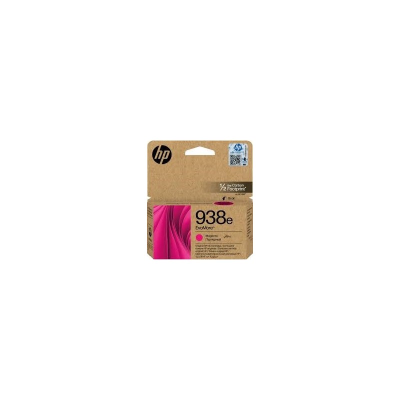 HP 938e Cartouche d’encre Magenta XL EvoMore - 1 650 pages