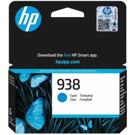 CRT HP 938 Cartouche Encre Authentique Cyan - 80 | Atout PC's Reunion