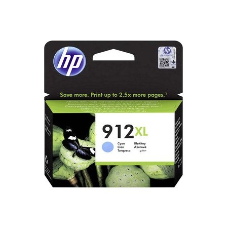 CRT HP 912XL Cyan - 700 pages - (MC 60) | Atout PC's Reunion