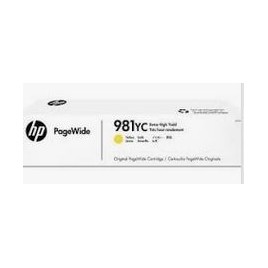MPS HP 981YC - Crt PageWide Jaune XXL- 16 000 (M | Atout PC's Reunion