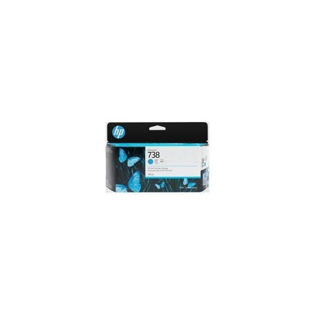 / CRT HP 738 300-ml Cyan DesignJet Ink Cartridge | Atout PC's Reunion