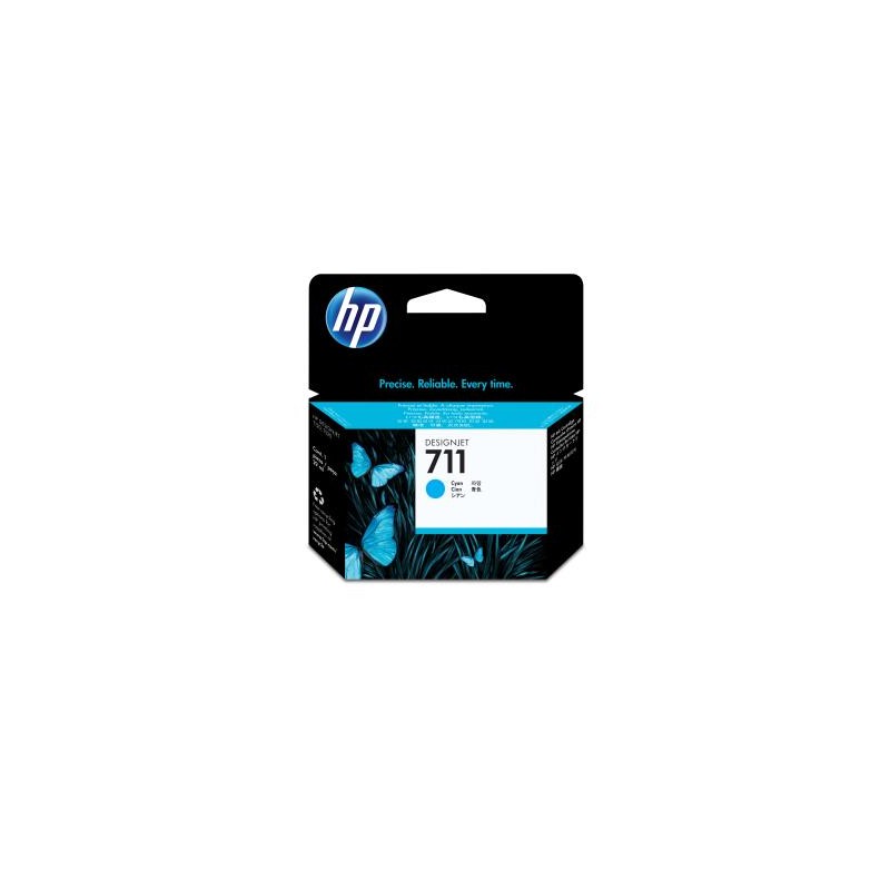 Cartouche d'encre Cyan HP 711 - 29 ml