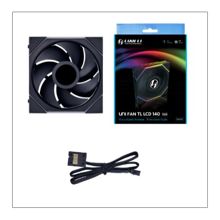 Ventilateur de boitier Lian Li Uni Fan TL LCD Fl | Atout PC's Reunion