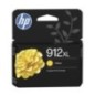 HP 912XL - Cartouche encre Jaune - 825 pages (coli 60)
