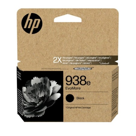 HP 938e Cartouche d’encre Noir XL EvoMore - 2 500 pages