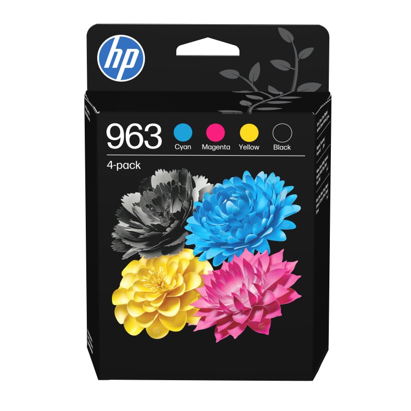 CRT HP 963 - Pack de 4 CMYK - (MC 12) - **DC Only**